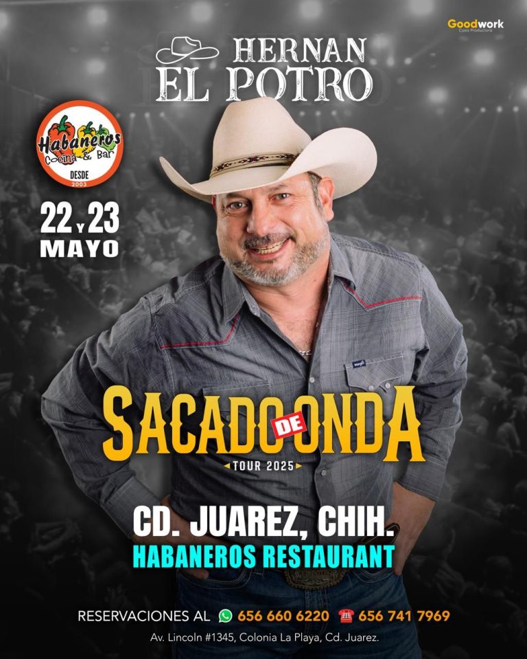 Hernán El Potro “Sacado de Onda Tour 2025”