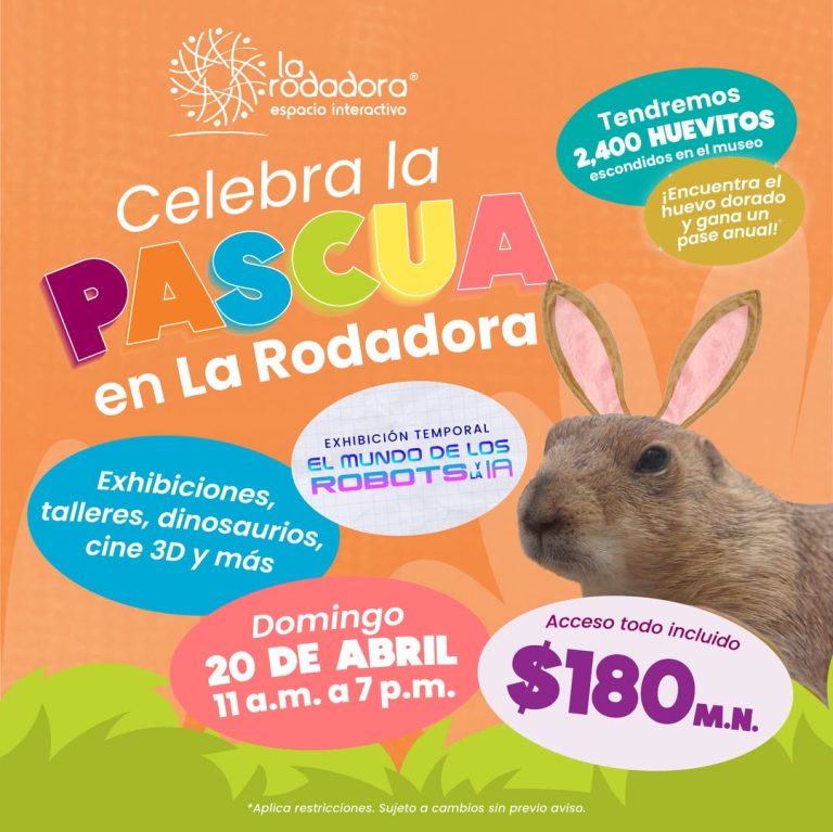 Celebra la Pascua en “La Rodadora”