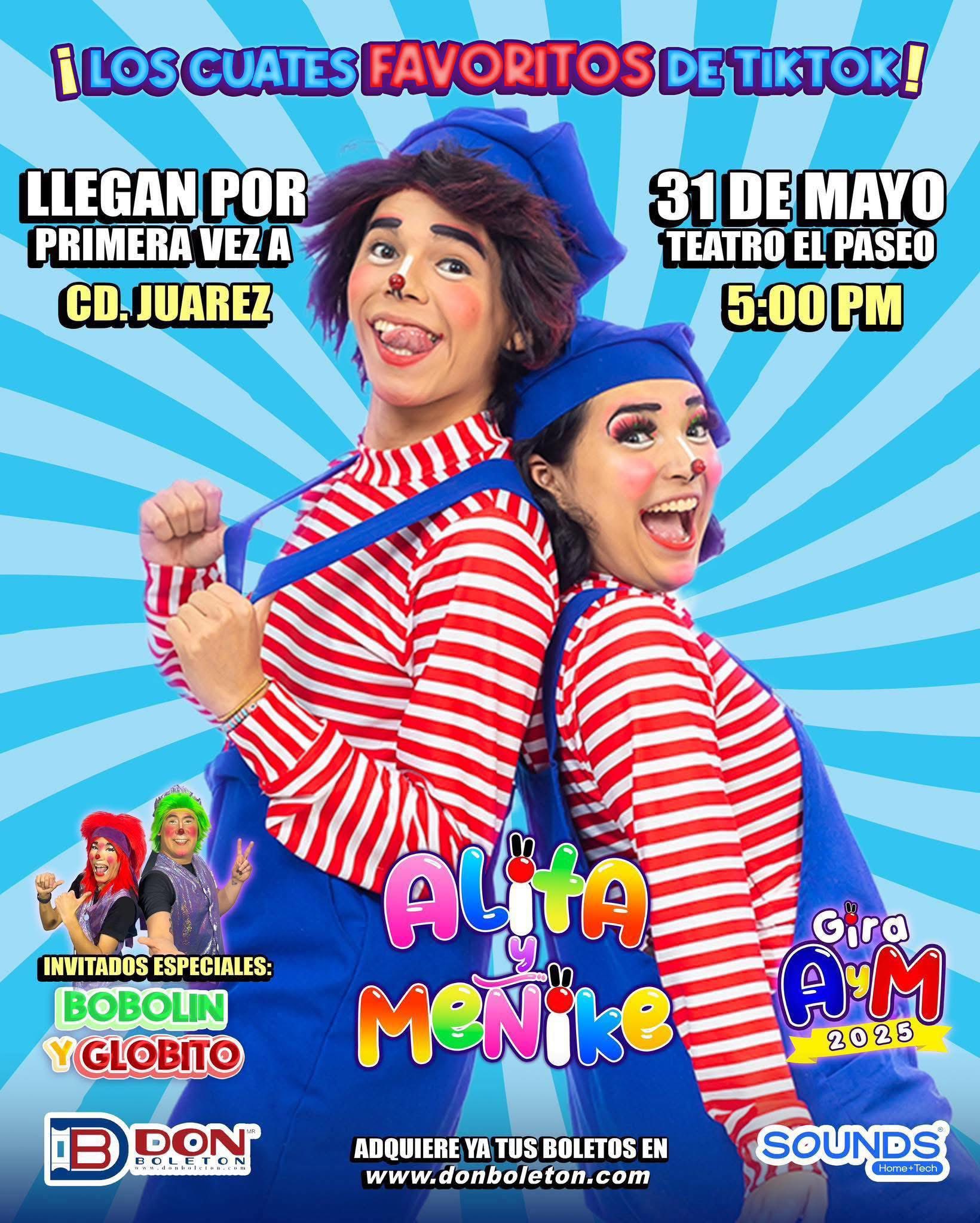 Alita y Meñike “Los cuates favoritos de Tik Tok”