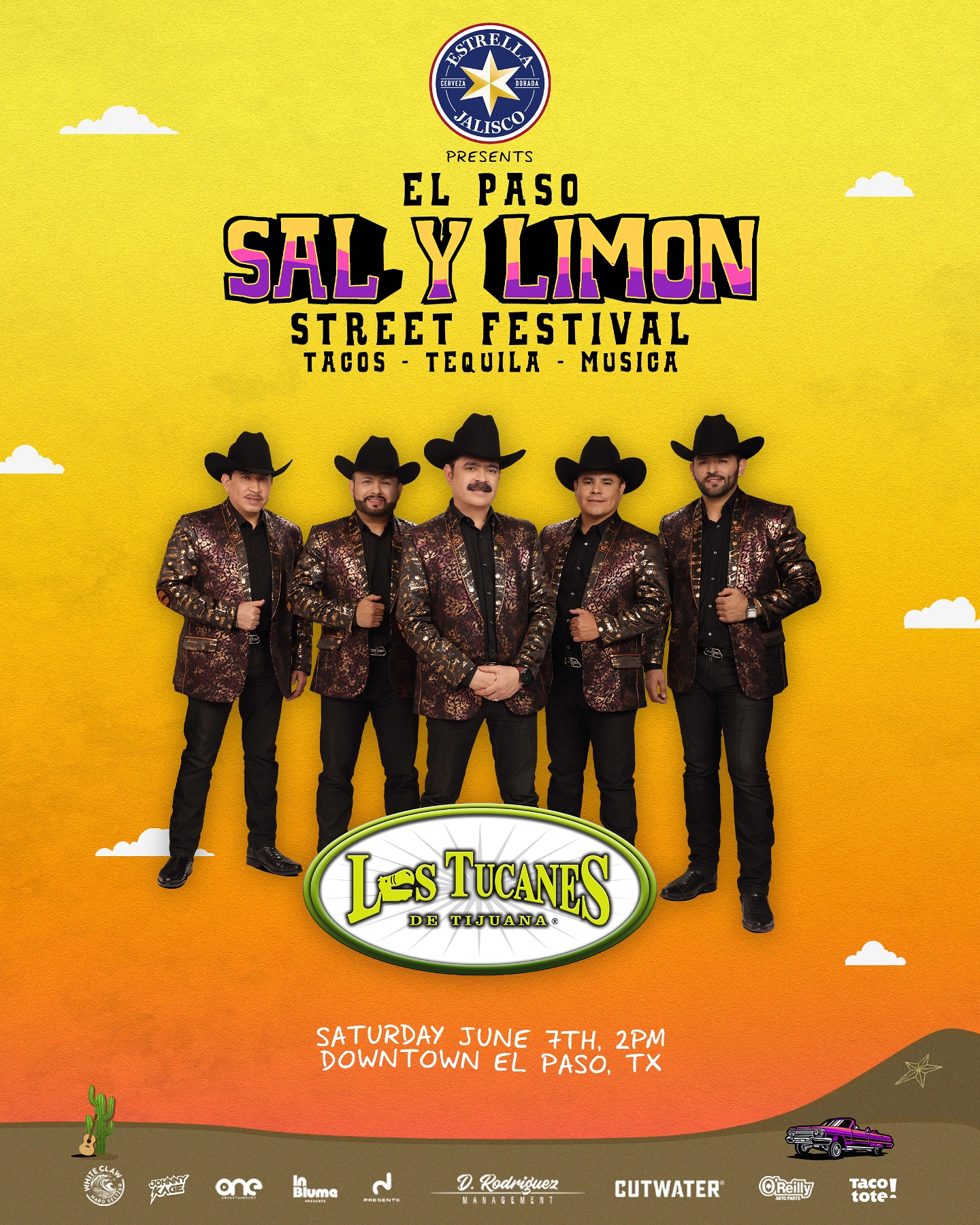 Los Tucanes de Tijuana en “Sal y Limón Street Festival”
