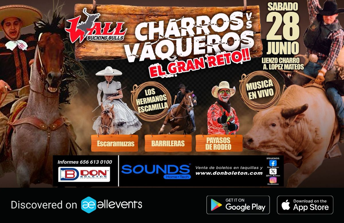 Charros vs Vaqueros
