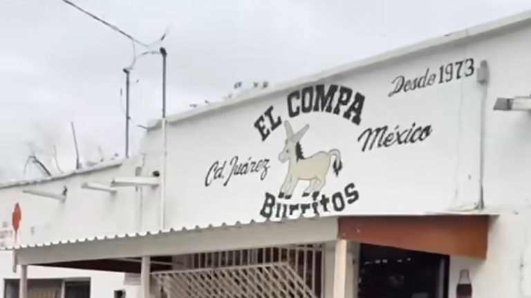 fachada de Burritos "El compa"