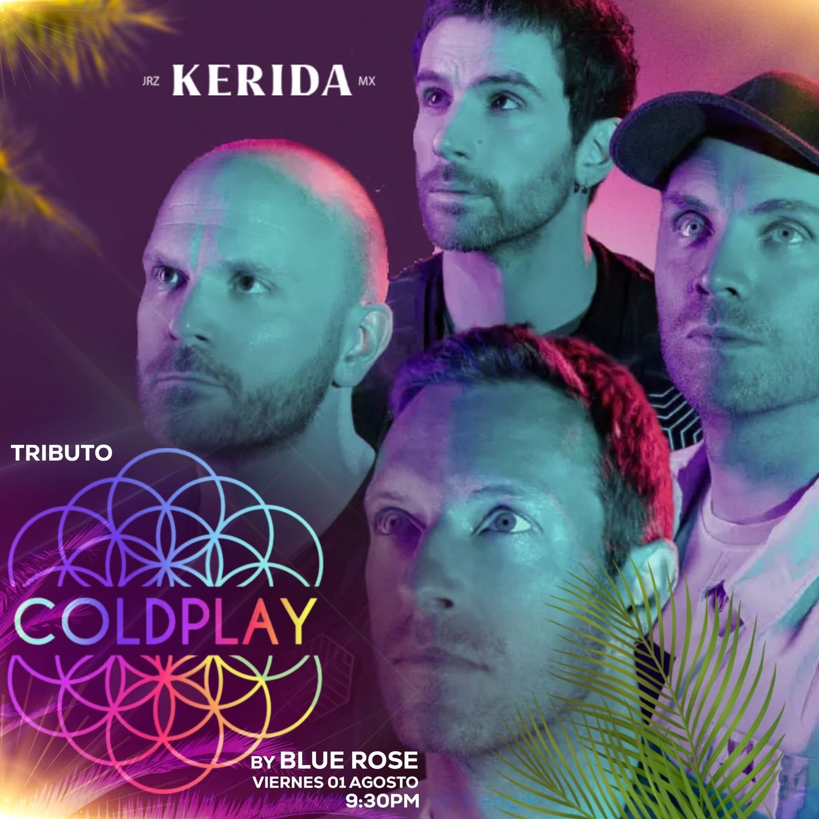 Tributo Coldplay Blue Rose