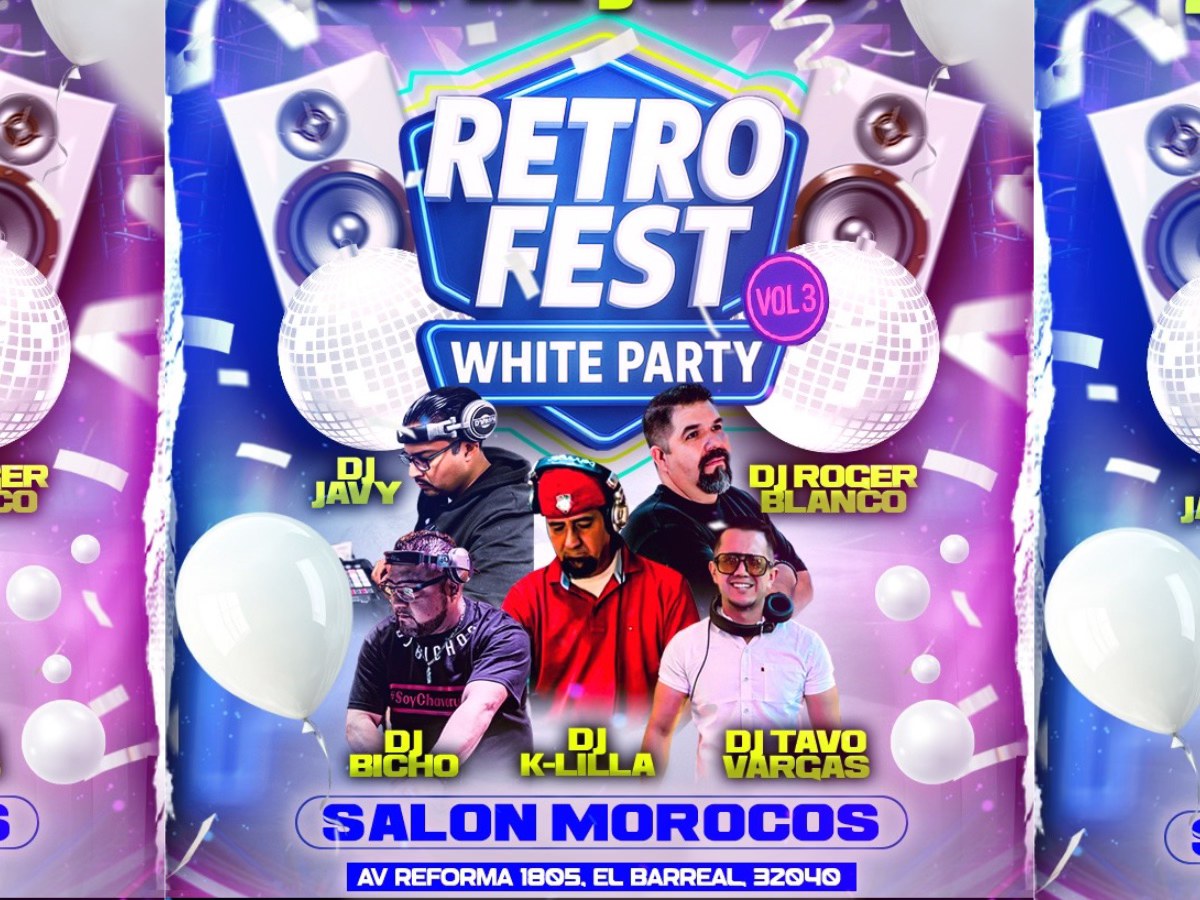 Retro Fest White Party