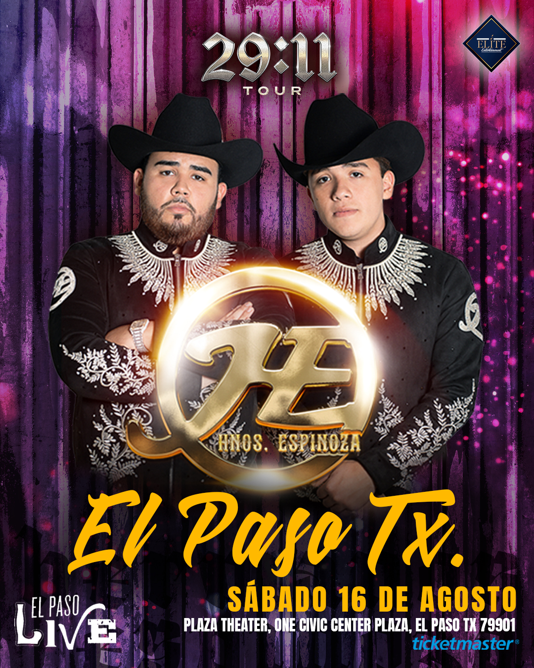Hermanos Espinoza “29:11 Tour”