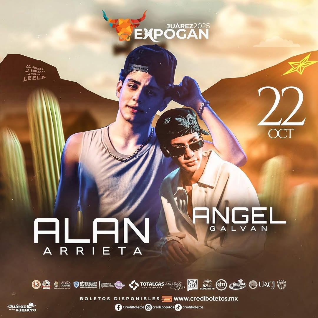 Alan Arrieta y Angel Galván en Expogan 2025