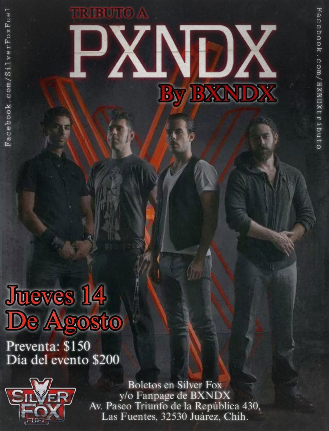 PXNDX Tributo by BXNDX PXNDX Tributo by BXNDX