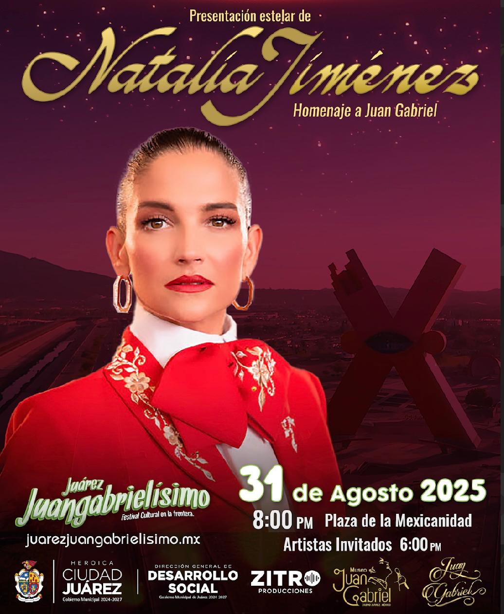 Natalia Jiménez “Homenaje a Juan Gabriel”