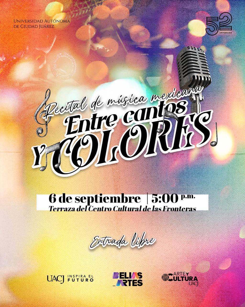 Recital de Música Mexicana Entre Cantos y Colores Recital de Música Mexicana Entre Cantos y Colores