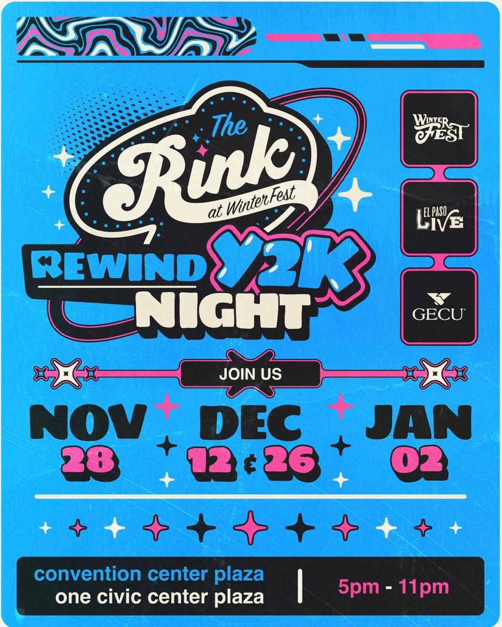 The Rink at Winterfest “Rewind Y2K Night”
