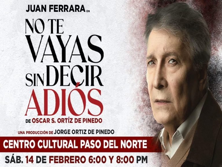 No te vayas sin decir adiós