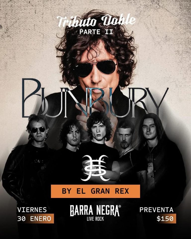 Tributo Doble a Bunbury por El Gran Rex