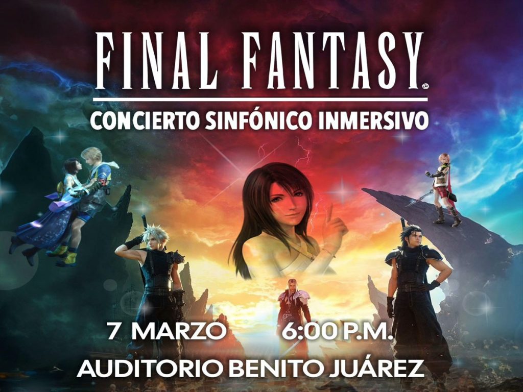 Final Fantasy Concierto Sinfónico Inmersivo