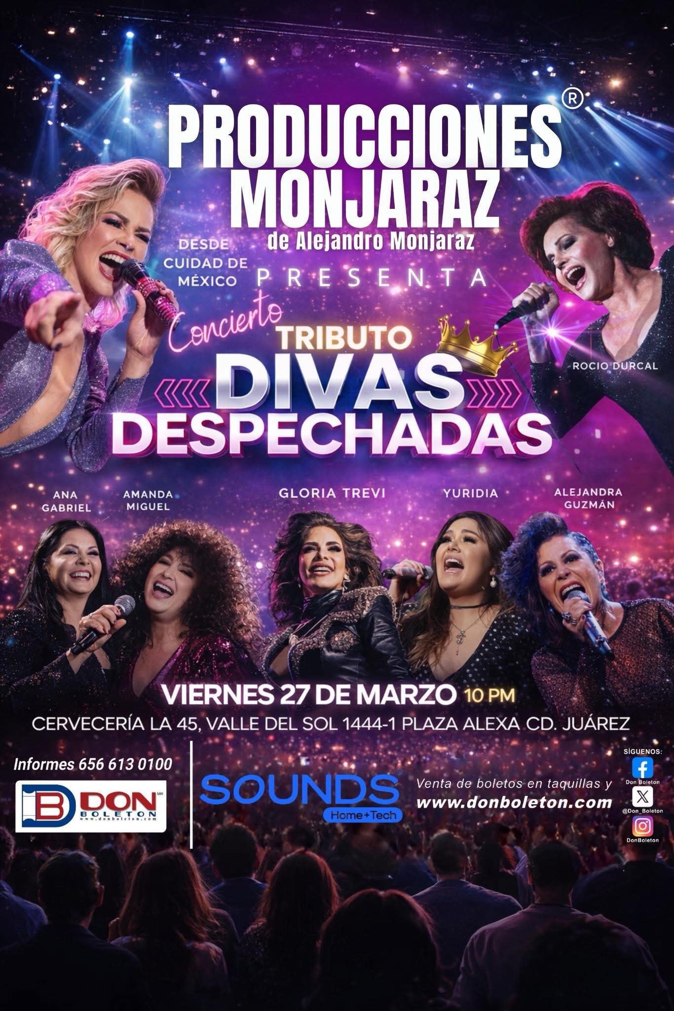 Concierto Tributo Divas Despechadas desde Cd.México