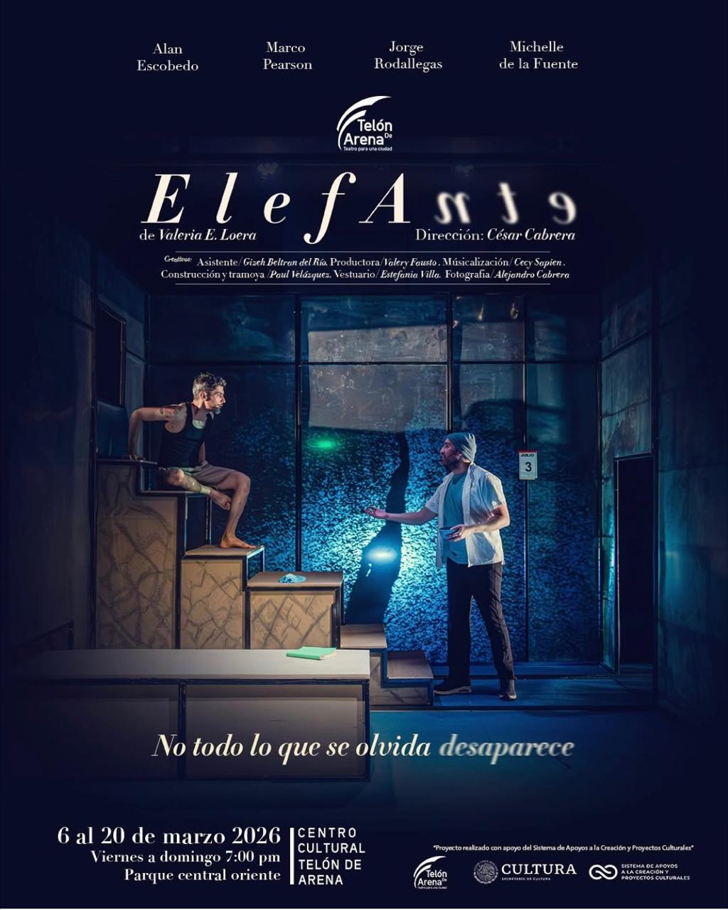 Elefante Obra de Teatro