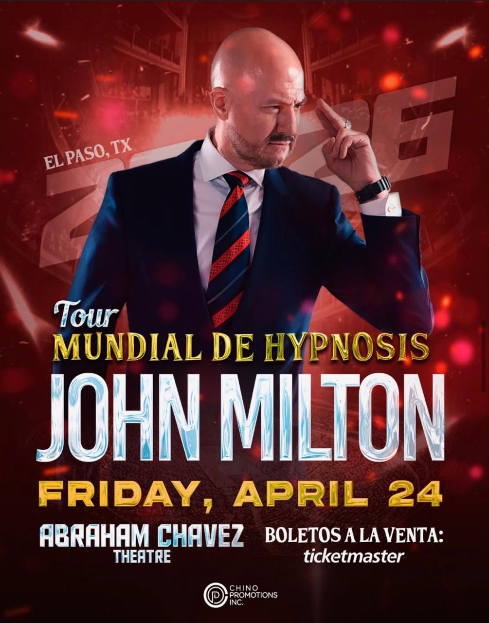 John Milton Tour Mundial de Hypnosis