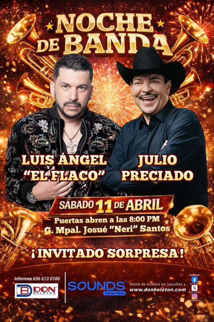 Noche de Banda con Luis Angel El Flaco y Julio Preciado