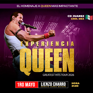 Experiencia Queen Greatest Hits Tour 2026