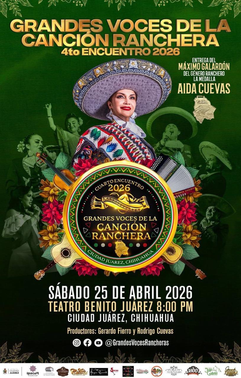 Grandes Voces de la Canción Ranchera con Aída Cuevas