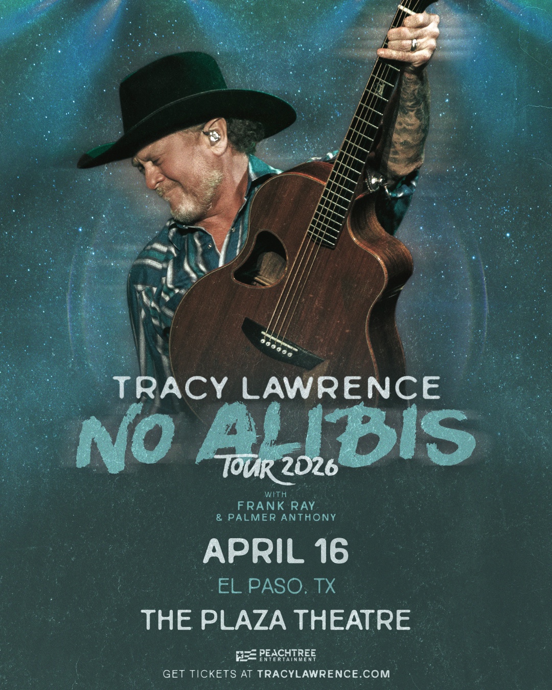 Tracy Lawrence “No Alibis Tour 2026”