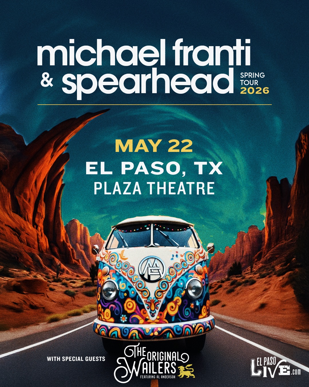Michael Franti & Spearhead Spring Tour 2026