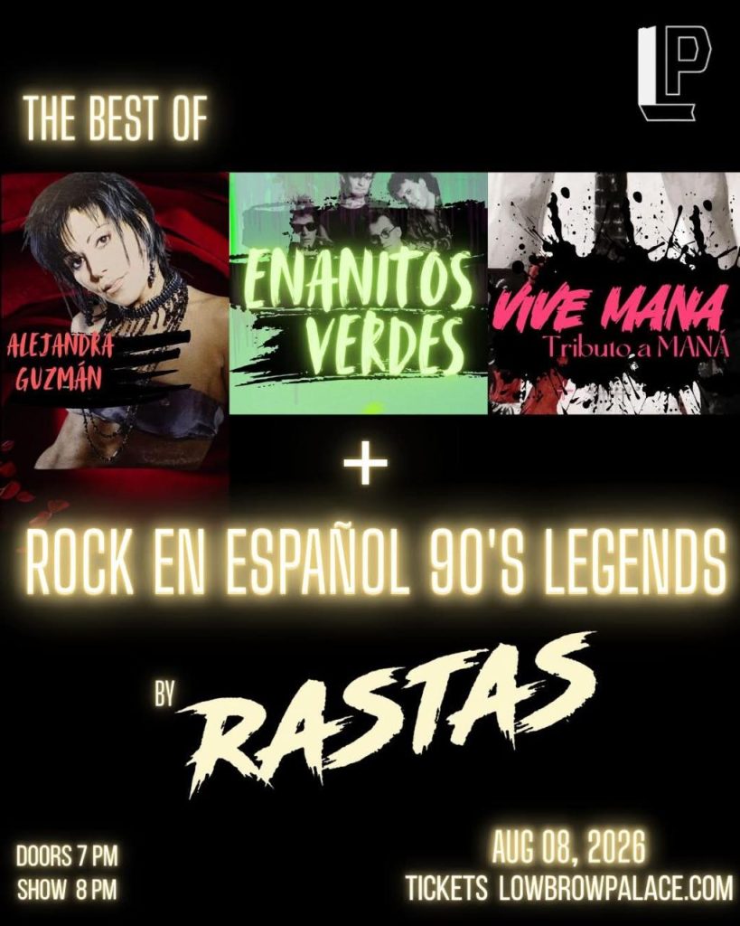 Tributo Alejandra Guzmán, Enanitos Verdes, Maná by Rastas