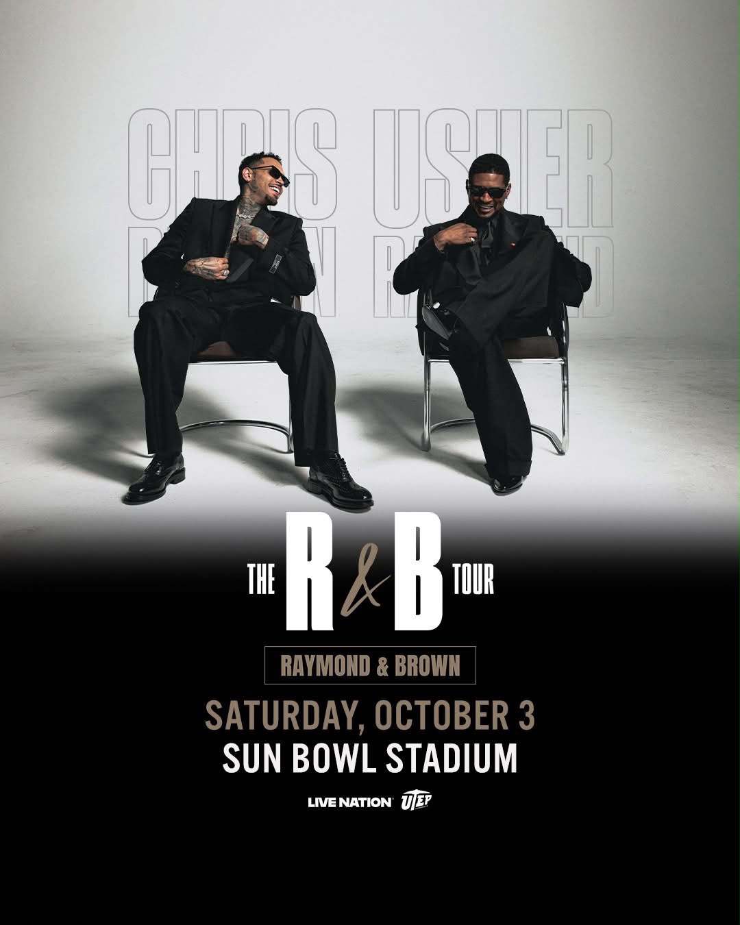 Usher y Chris Brown The R&B Tour 2026