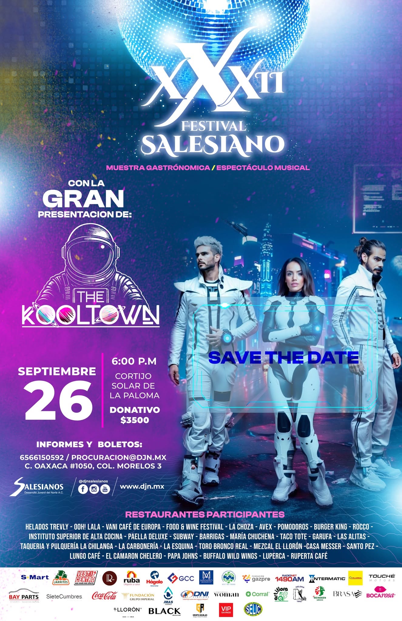 XXXII Festival Salesiano con Kooltown